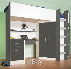 cabin bed with wardrobe