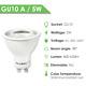 1/4/10x Gu10 Led Bulbs 5w=30w 7w=50w Spotlights Warm /cool White Smd Lamps 240v