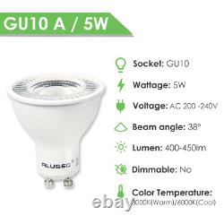 1/4/10X GU10 LED Bulbs 5W=30W 7W=50W Spotlights Warm /Cool White SMD lamps 240V