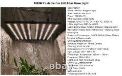 1000W Fold LED Grow Light White Full Spectrum Commercial Indoor Plant Veg Flower