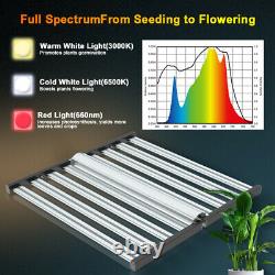 1000W Quantum LED Folding Grow Light 8Bar Commercial Medical Lamp Fluence/Gavita