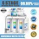 100gpd 6 Stage Alkaline Reverse Osmosis Drinking Water Filter System Purifier