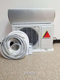 12,000 BTU Mini Split Air Conditioner, Heat Pump ductless 220V 1 Ton With/KIT