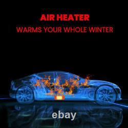 12V 5KW 4 Holes Diesel Air Night Heater LCD Monitor Remote Trucks Boats Car home