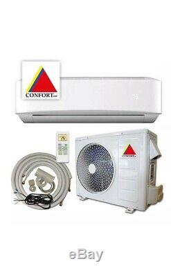 18,000 BTU Ductless Air Conditioner, Heat Pump Mini Split 220V 1.5 Ton With/KIT