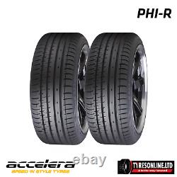 2 X 205 40 18 Accelera Phi-r 86y XL 205/40zr18 Brand New