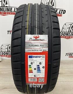 2 X 235 50 18 Powertrac 235/50r18 101w XL Brand New Amazing C B Labels M+s