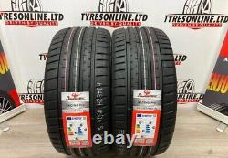 2 X 245 35 19 Powertrac 245/35zr19 93y XL Brand New M+s Tyres Amazing B Wet Grip