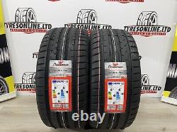 2 X 245 40 18 Powertrac 97w XL 245/40/r18 Brand New M+s Tyres Amazing C B Labels