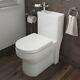 2 In 1 Toilet Basin Combo Combined Toilet And Sink Space Saving Cloakroom Unit