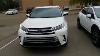 2018 Brand New Toyota Highlander Xle White Color Car Shoping