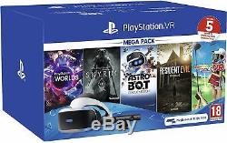 2020 Sony PlayStation VR Mega Pack with 5 Five Game bundle-Virtual Reality PS4