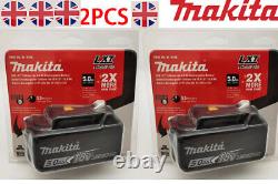 2PCS Makita BL1850B 18V 5.0Ah LXT Li-Ion Battery Brand NEW Package