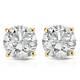 3/4 Cttw Natural Diamond Studs Available In 14k White And Yellow Gold
