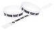 3/4 Custom Printed Or Plain Paper Tyvek Wristbands Security, Events, Festivals