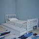 3ft Single Guest Bed Day Bed Frame &trundle With Underbed Wooden White Grey Uk