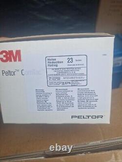 3M Peltor Comtac XPI Headset 23db with Mic / Comms MT20H682FB-92EU Boxed Brand New