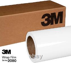 3m 2080 G10 Gloss White Vinyl Wrap New 1080 Best Quality / Pro Tools Available