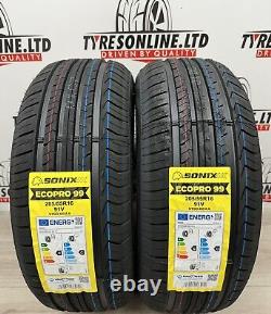 4 X 205 55 16 Sonix 205/55r16 91v Brand New Tyres M+s Dot 2023