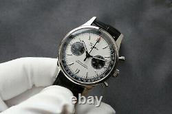 40mm Sugess Panda Chronograph Watch ST1901 Seagull 1963 SWAN NECK UPANK031SN