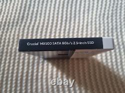 4TB Crucial MX500, 2.5 SSD, SATA III 6Gb/s, BRAND NEW and SEALED