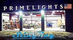 6 Lamp LED Shop Garage Utility Light Fixture 130lm / Watt 4FT BRIGHT 132Watt 5K
