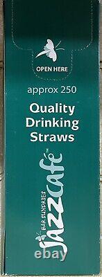 6mm Clear Plastic Straight Drinking Straws 10.5 Long Bottle Straws For Parties