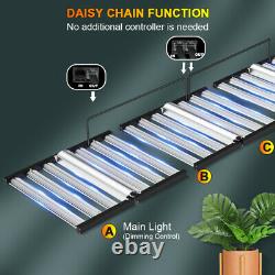 720W Dimmable Full Spectrum High PPFD Indoor Medical Plant LED Bar Grow Light UL