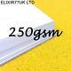 A2 A3 A4 A5 A6 White Card Making Stock Blank Paper Craft Decoupage 250gsm 300gsm