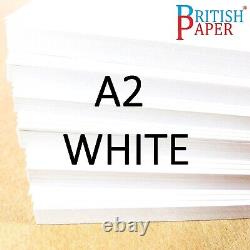 A2 A3 A4 A5 A6 White Card Thick Paper Cardboard Printer Copier Sheets Gsm Crafts
