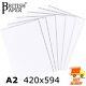 A6 A5 A4 A3 A2 White Craft Decoupage Card Making Paper Sheets Printer 120 300gsm