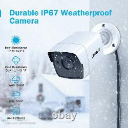 ANNKE 4K Video 8CH 8MP DVR CCTV Outdoor 5MP Camera Home Security TVI System IP67