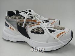 AXEL ARIGATO Men's White Amber Leather 33013 Marathon Trainers Size UK8 NEW