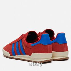Adidas Jeans Suede Red / Blue / White / Gum Gw5756 Uk 9, 10, 11, 12