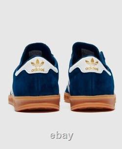 Adidas Originals Hamburg Blue and White UK Size 8