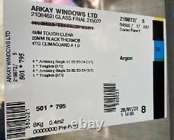 Aluk Aluminium Window-white-casement-georgian Bars-opens-external-brand New