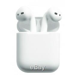 Apple AirPods 2 Generation In-Ear Headset white + Ladecase Bluetooth WOW