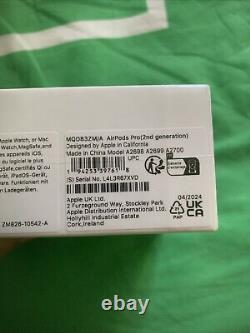 Apple AirPods Pro (2nd generation) BRAND NEWithGENUINE/AUTHENTIC/SEALED