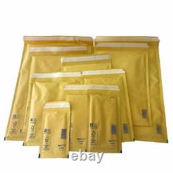 Arofol Genuine Gold /white Bubble Padded Envelopes Mailing Jiffy Bags All Sizes
