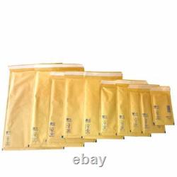 Arofol Genuine Gold /white Bubble Padded Envelopes Mailing Jiffy Bags All Sizes