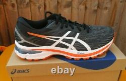 Asics Trainers GT-2000 9 Running Sneakers Black White UK 7 New In A Box