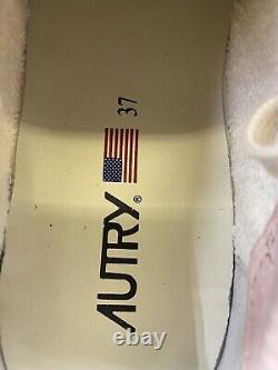 Autry Medalist Low Pink / White Trainers Size 6.5 AULW DW07
