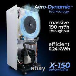 Avalla X-150 Dehumidifier 16L for Home & Office, Entire Home Coverage