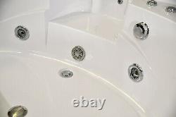 BRAND NEW Amalfi Luxury Whirlpool Spa Bath-1400mm x 1400mm-Massage RRP £1999