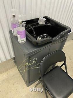 Backwash Shampoo Bowl Sink Beauty Spa Salon Equipment Station Unit portable 110V