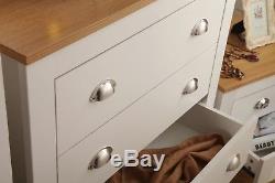 Bedroom Furniture 2/3 Door Wardrobe Bedside Table Chest of Drawer White/Grey set