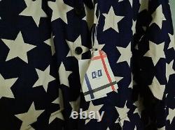 Brand New AiE New York Stars Navy Definitely maybe Jacket Size M Made in US