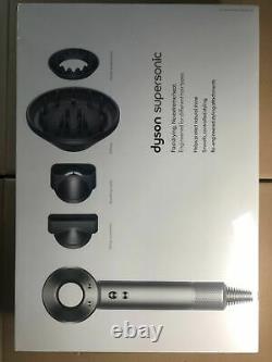 Brand New Dyson HD03 Supersonic Hair Dryer Iron & Fuchsia and Silver & White