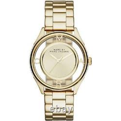 Brand New Marc Jacobs Tether Gold Stainless Steel Mbm3413 Ladies Watch