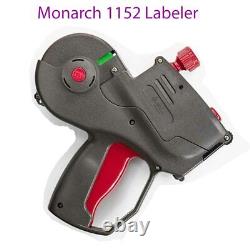Brand New Monarch 1152 Gun & Labels White Printed'Reduced Was Now' & Ink Roll